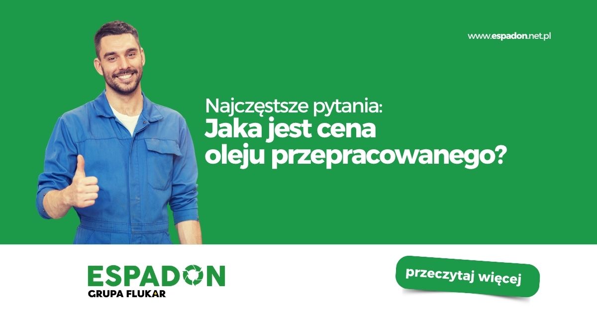 jaka jest cena oleju przepracowanego