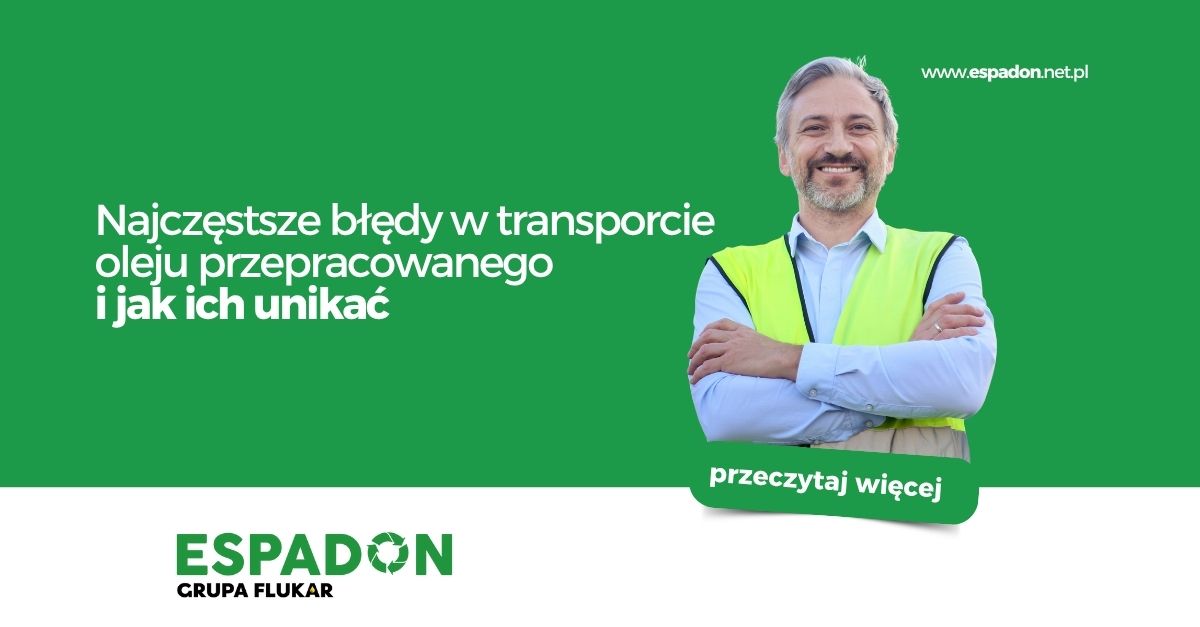 błędy w transporcie oleju przepracowanego
