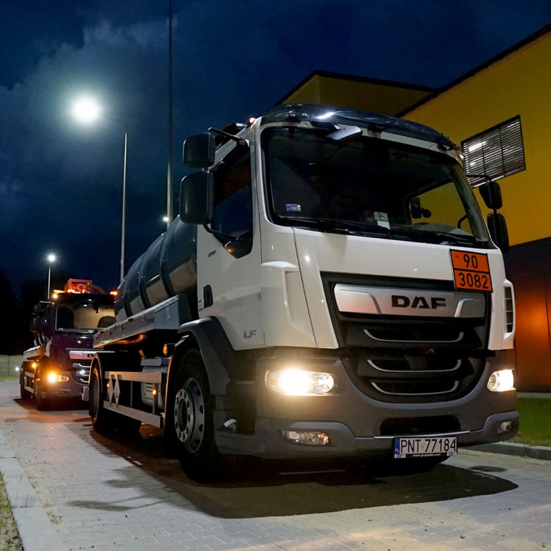 Transportowanie oleju przepracowanego