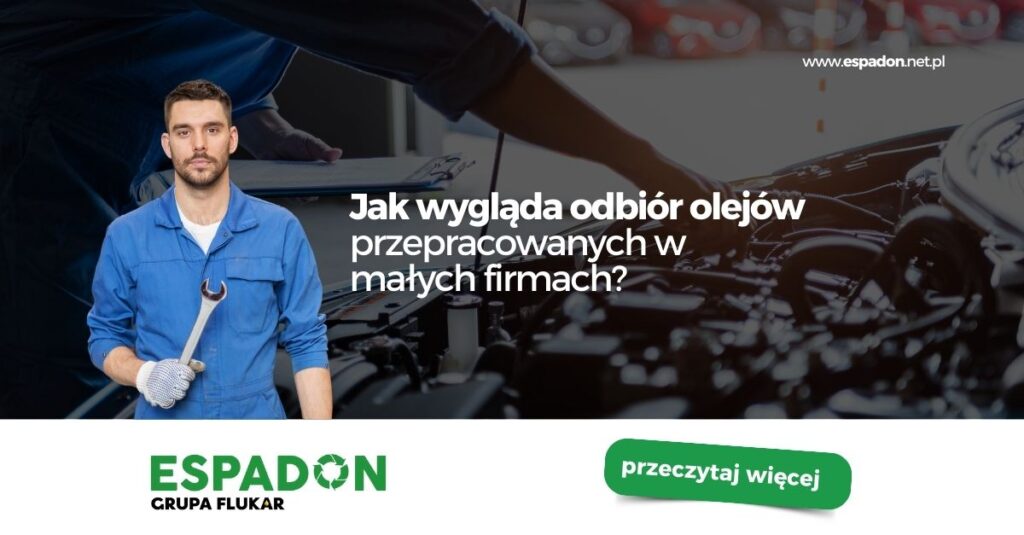 Odbiór olejów przepracowanych