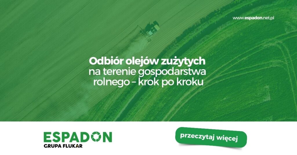 Odbiór olejów zużytych
