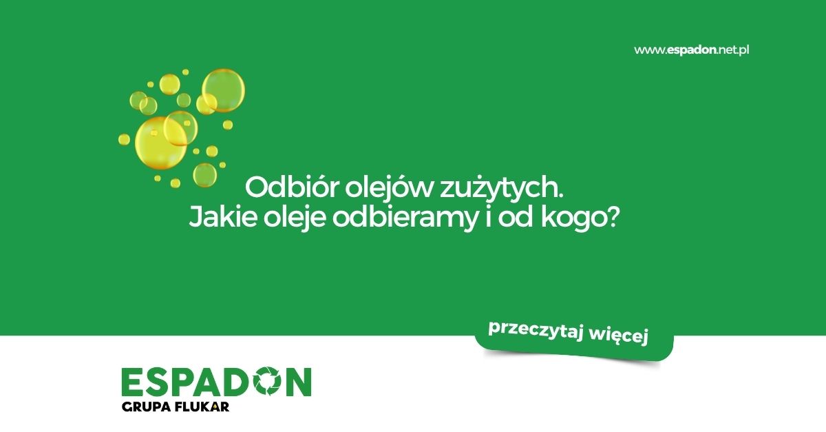 Odbiór olejów zużytych