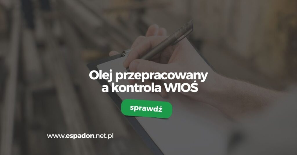 Olej przepracowany a kontrola