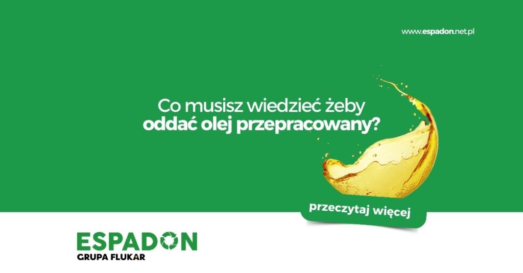 oddać olej przepracowany
