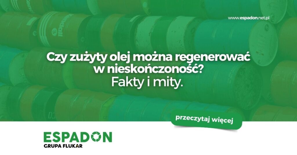 zużyty olej można regenerować