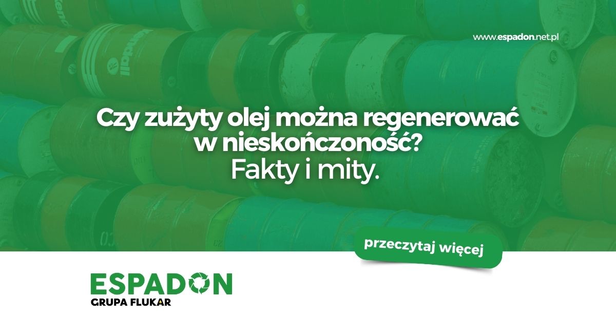 zużyty olej można regenerować