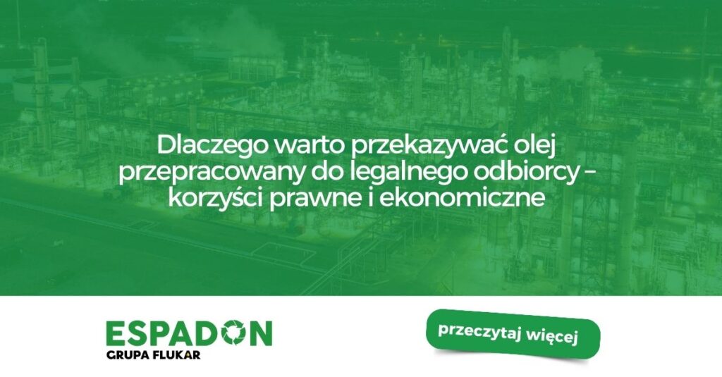 Dlaczego warto przekazywać olej przepracowany