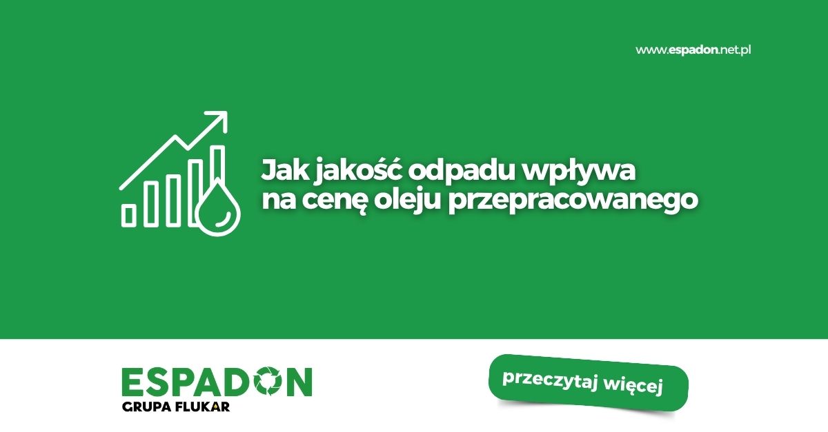 cena oleju przepracowanego