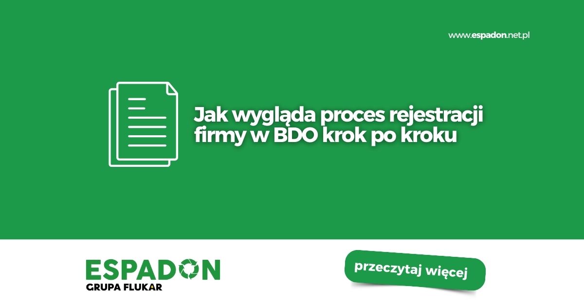 zarejestrować firmę w BDO