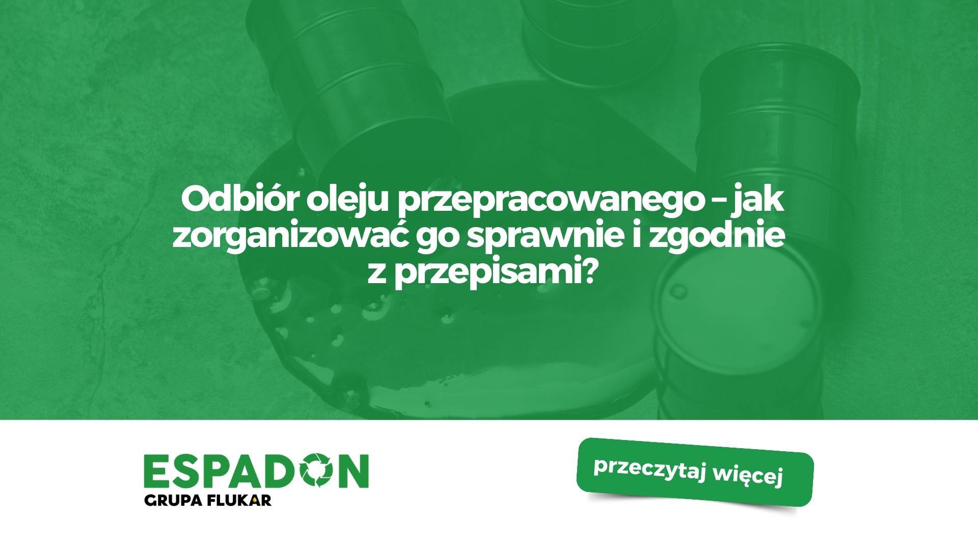 odbiór oleju przepracowanego dokumenty