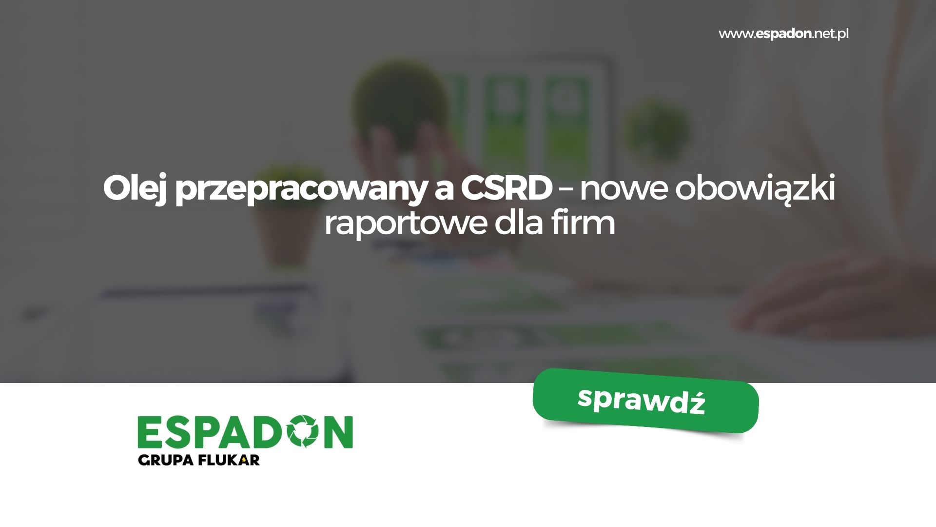 olej przepracowany CSRD