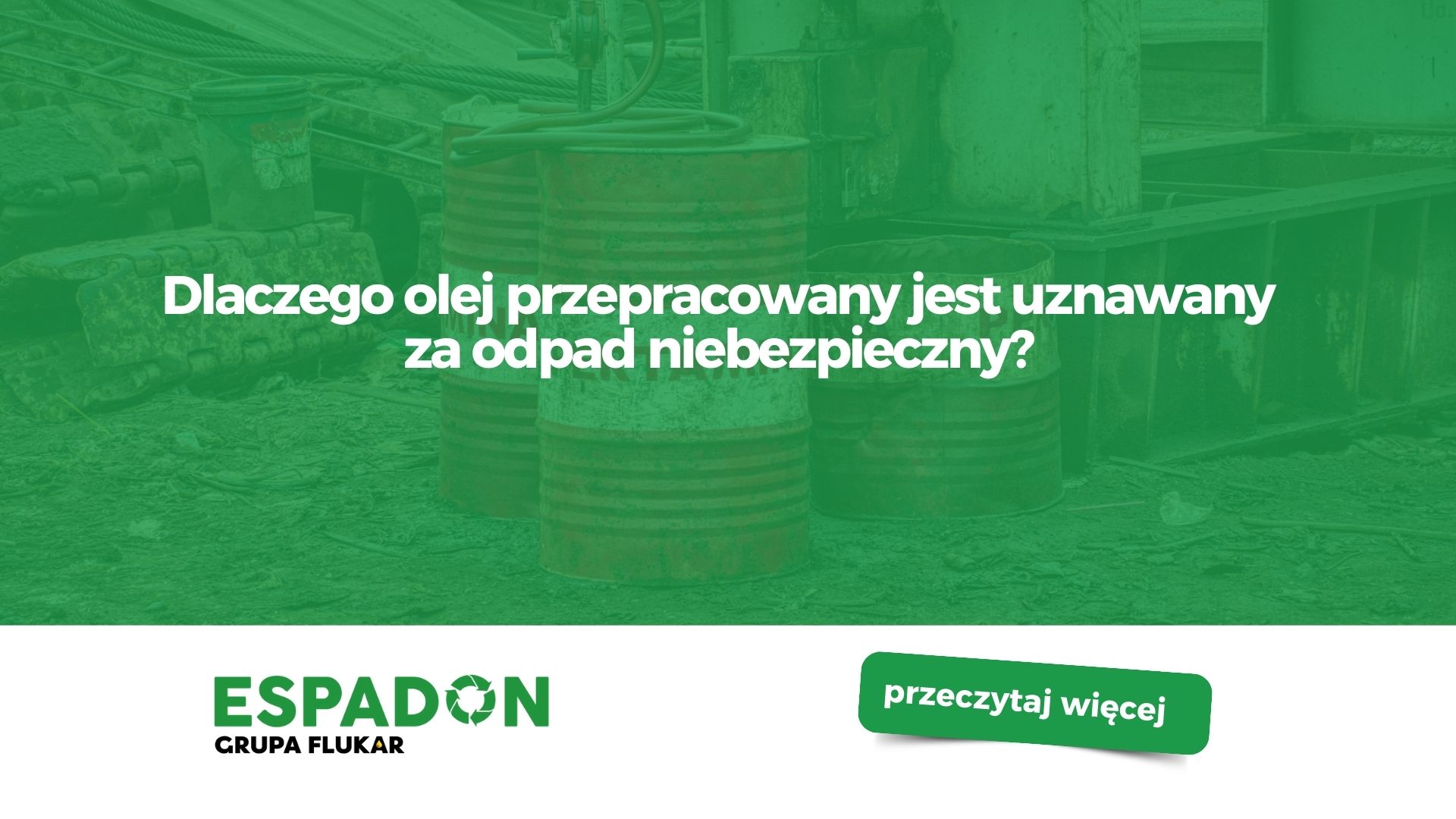olej przepracowany odpad niebezpieczny