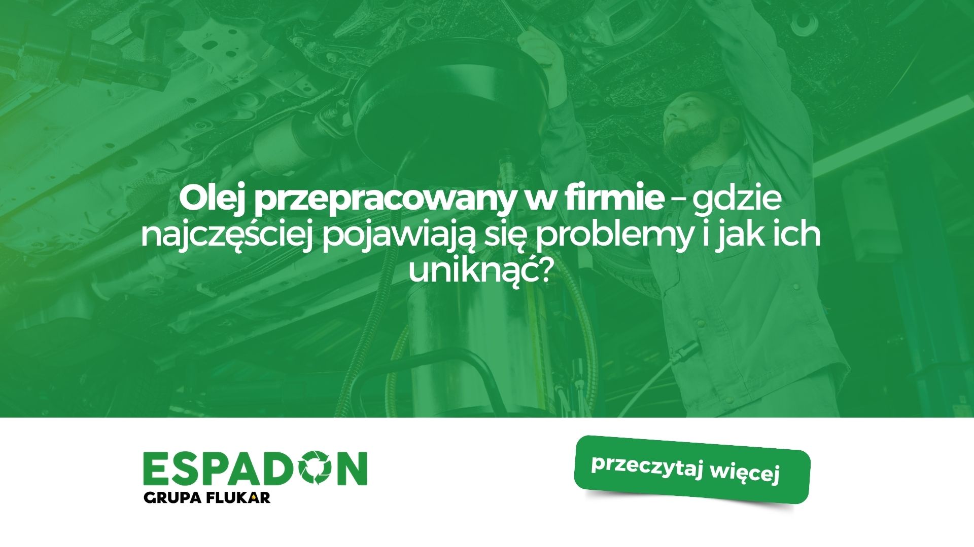 olej przepracowany w firmie