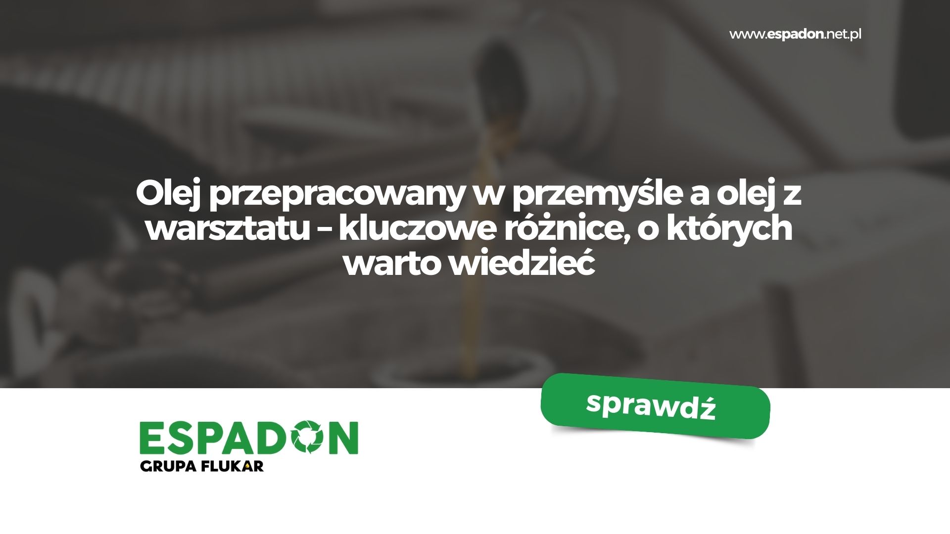 olej przepracowany warsztat