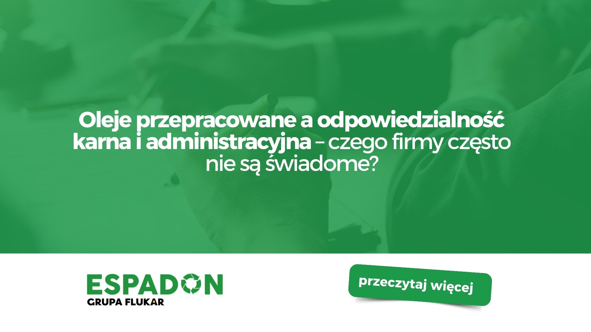 oleje przepracowane przepisy