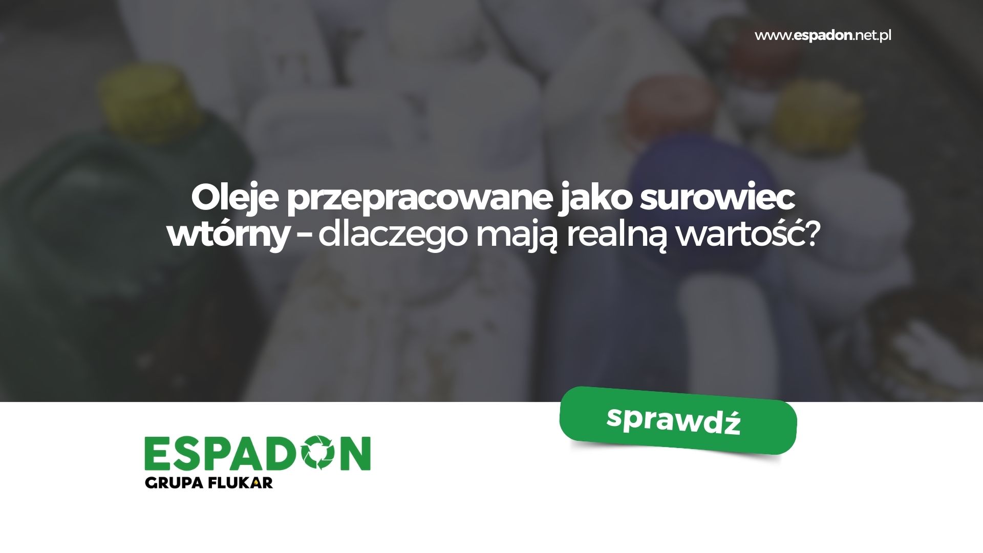 oleje przepracowane surowiec wtórny
