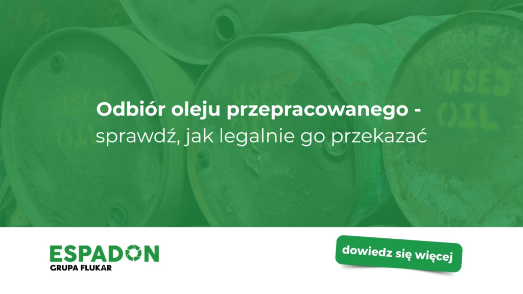 odbiór oleju przepracowanego